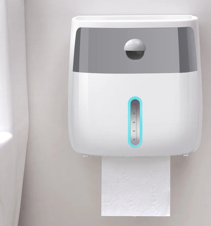 Creative Storage & Toilet Paper Dispenser