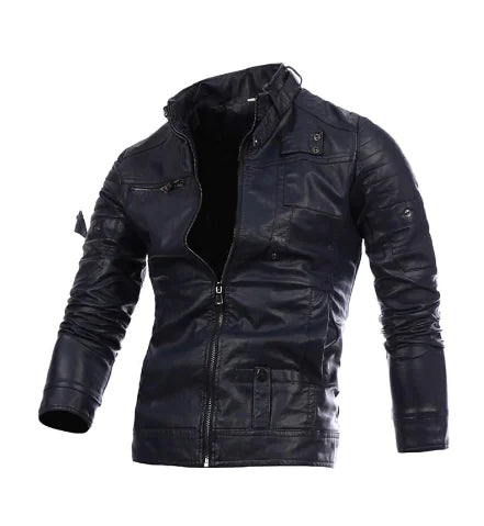 Leather Motorcycle Jacket
