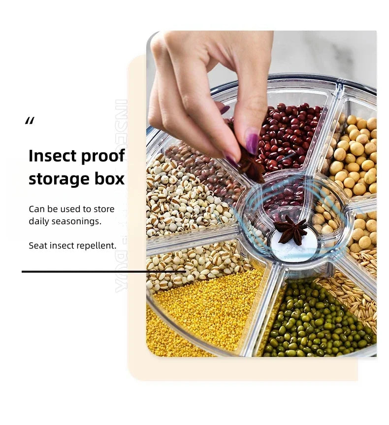 Rotating Grain Storage & Dispenser
