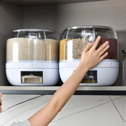 Rotating Grain Storage & Dispenser