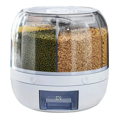 Rotating Grain Storage & Dispenser